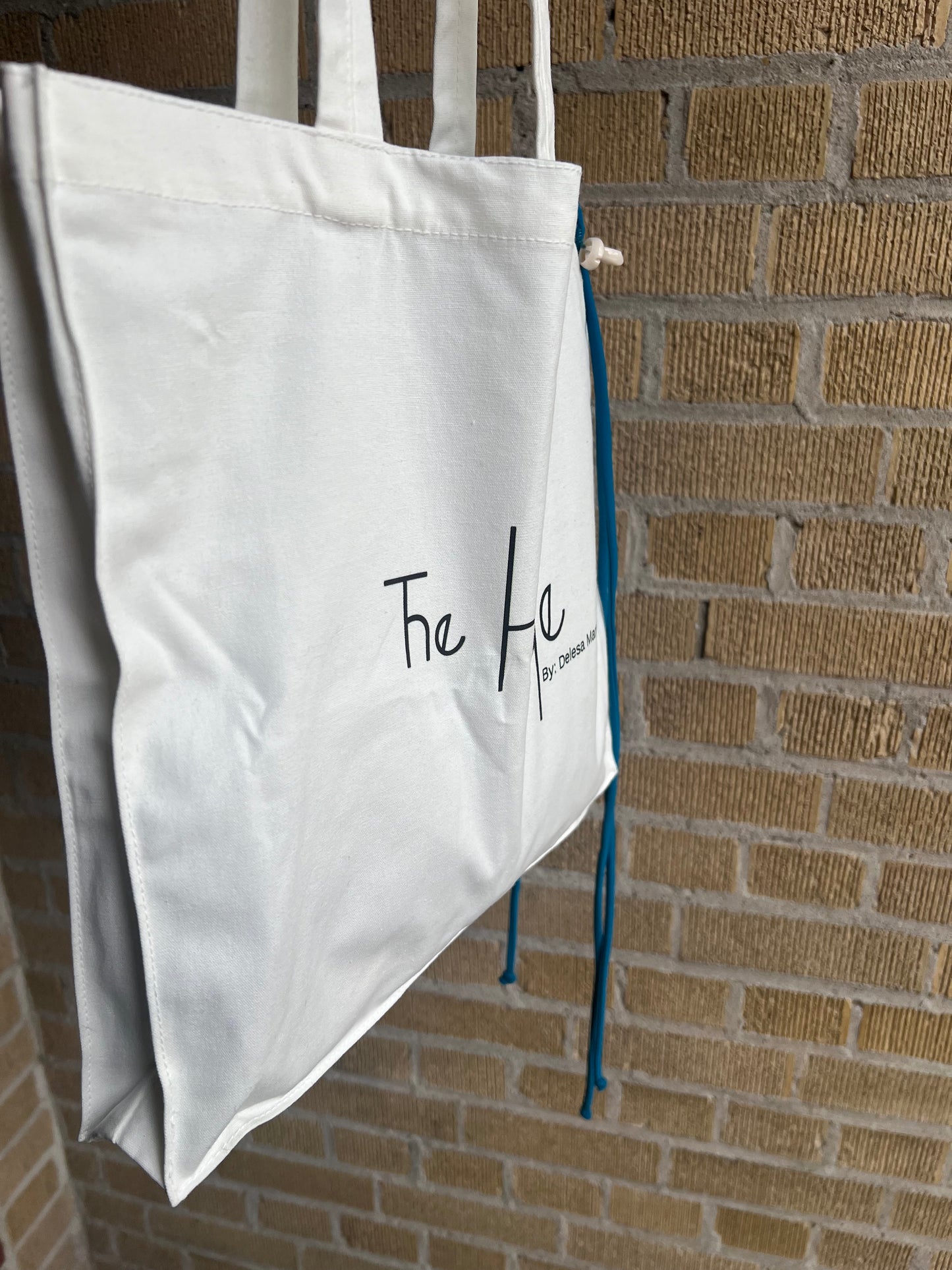 Small Canvas Brand Tote